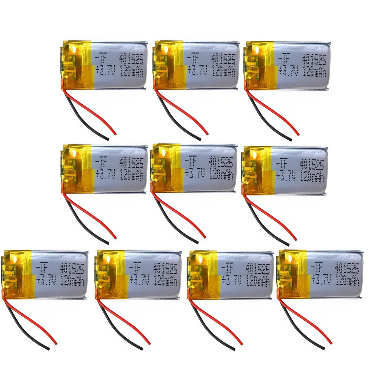 10PCS 3.7V 120mAh 401525 Lithi – Smartwatch Headset Bewertung und Preis