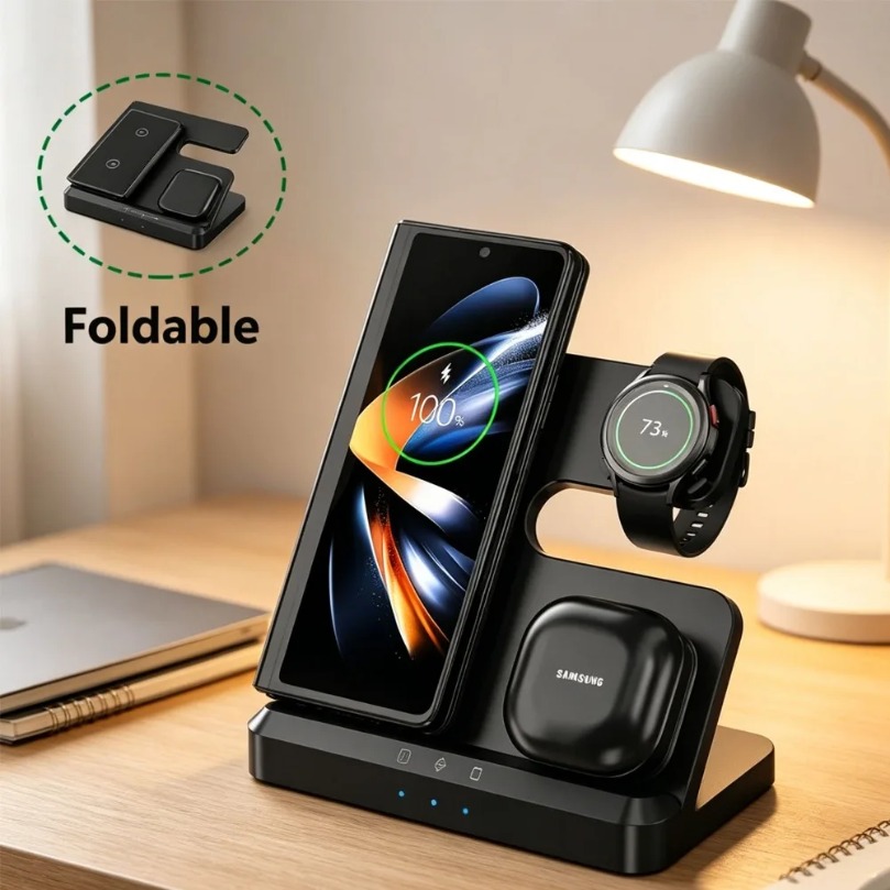 3 in 1 Fast Wireless Charger F – Wireless Charger Watch Bewertung und Preis