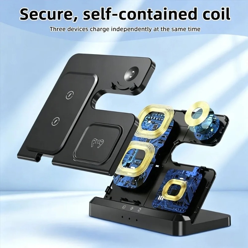 3 in 1 Fast Wireless Charger F – Wireless Charger Watch Bewertung und Preis