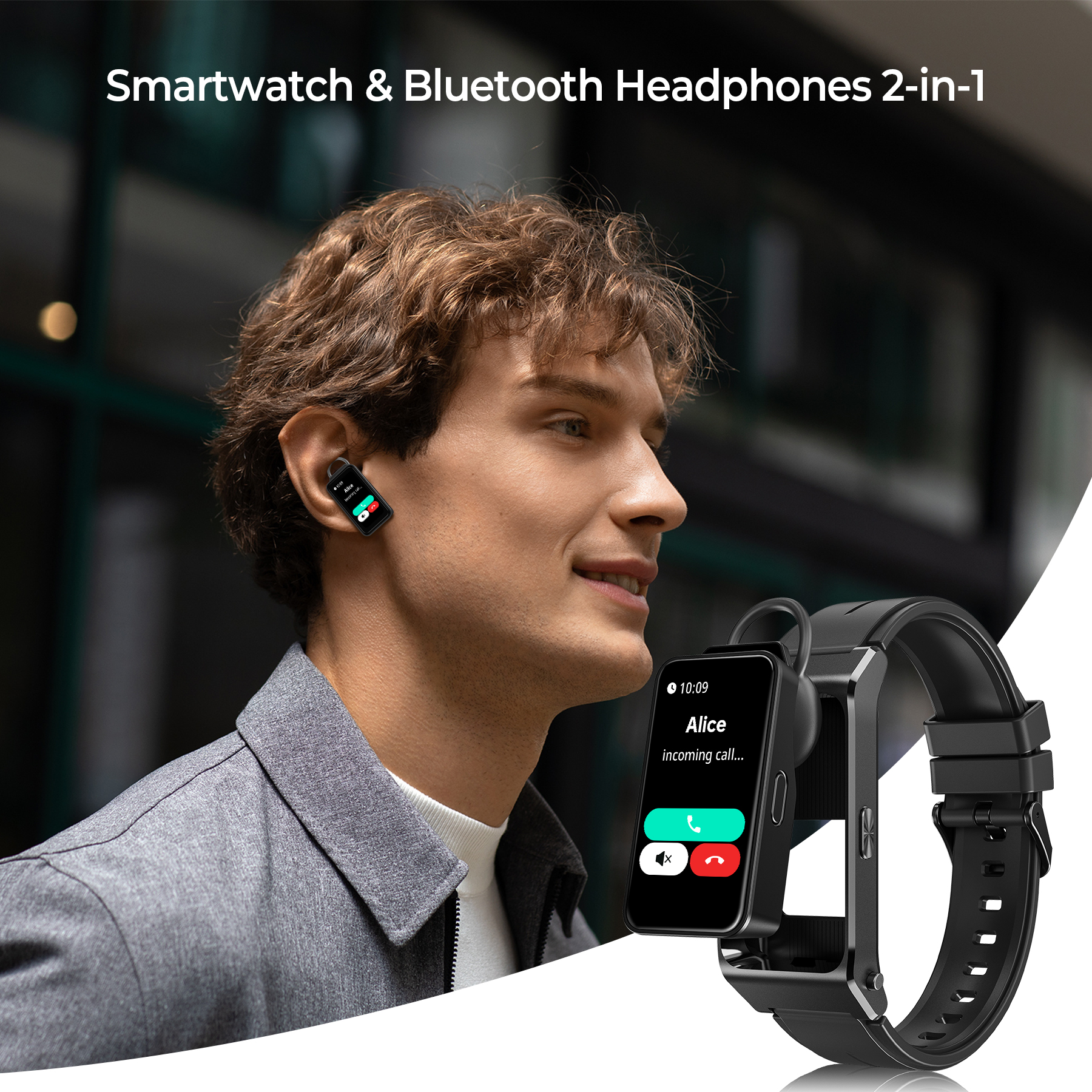 OUKITEL BT11 Smartwatch Blueto – Smartwatch Headset Bewertung und Preis
