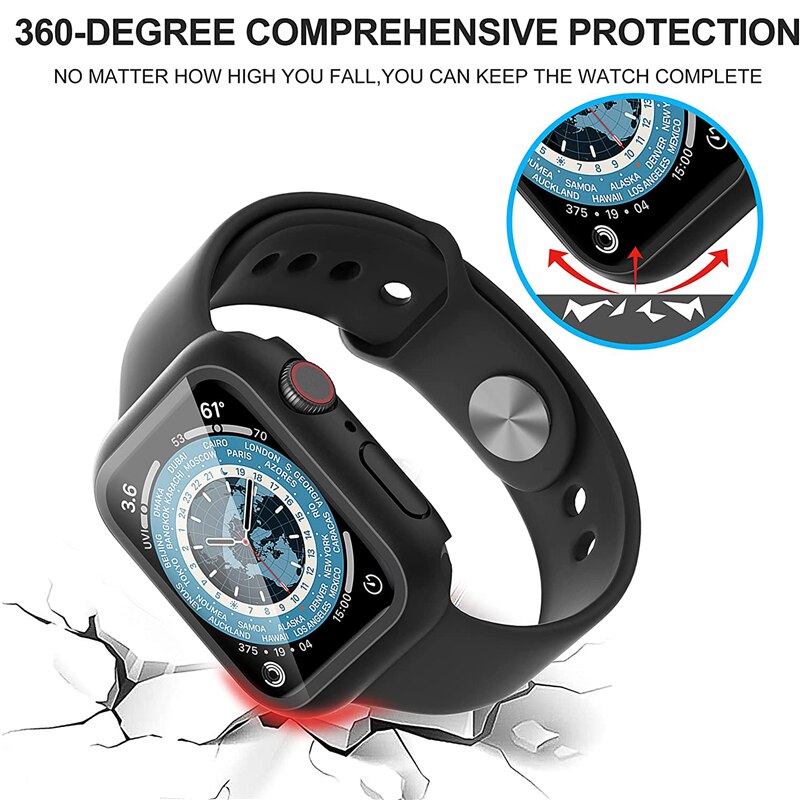 Glass+Cover For Apple Watch ca – Apple Smartwatch Accessories Bewertung und Preis