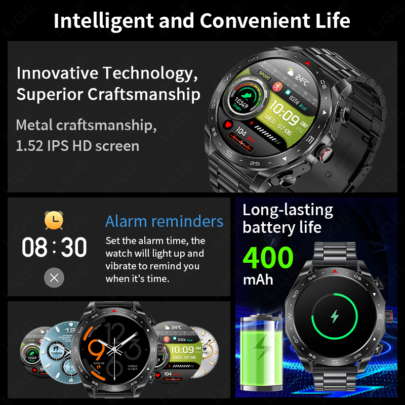 LIGE Smartwatch With Earbuds B – Smartwatch Headset Bewertung und Preis