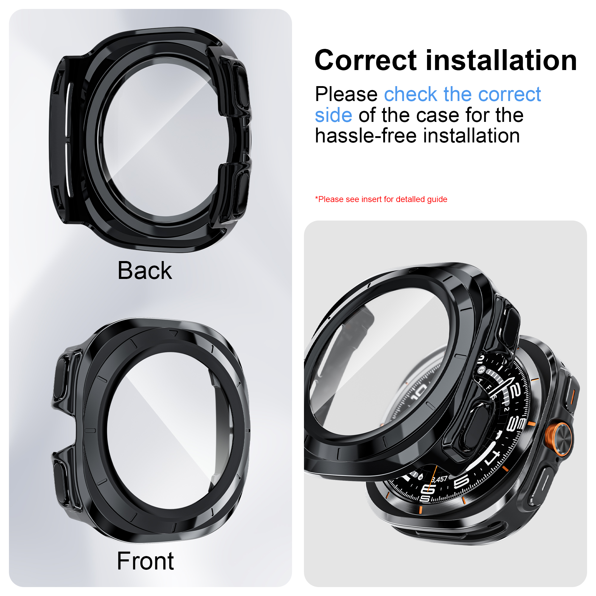 Case for Samsung Galaxy Watch  – Samsung Smartwatch Accessories Bewertung und Preis