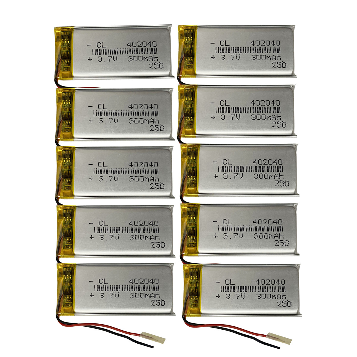 10PCS 3.7V 300mAh 402040 Recha – Smartwatch Headset Bewertung und Preis