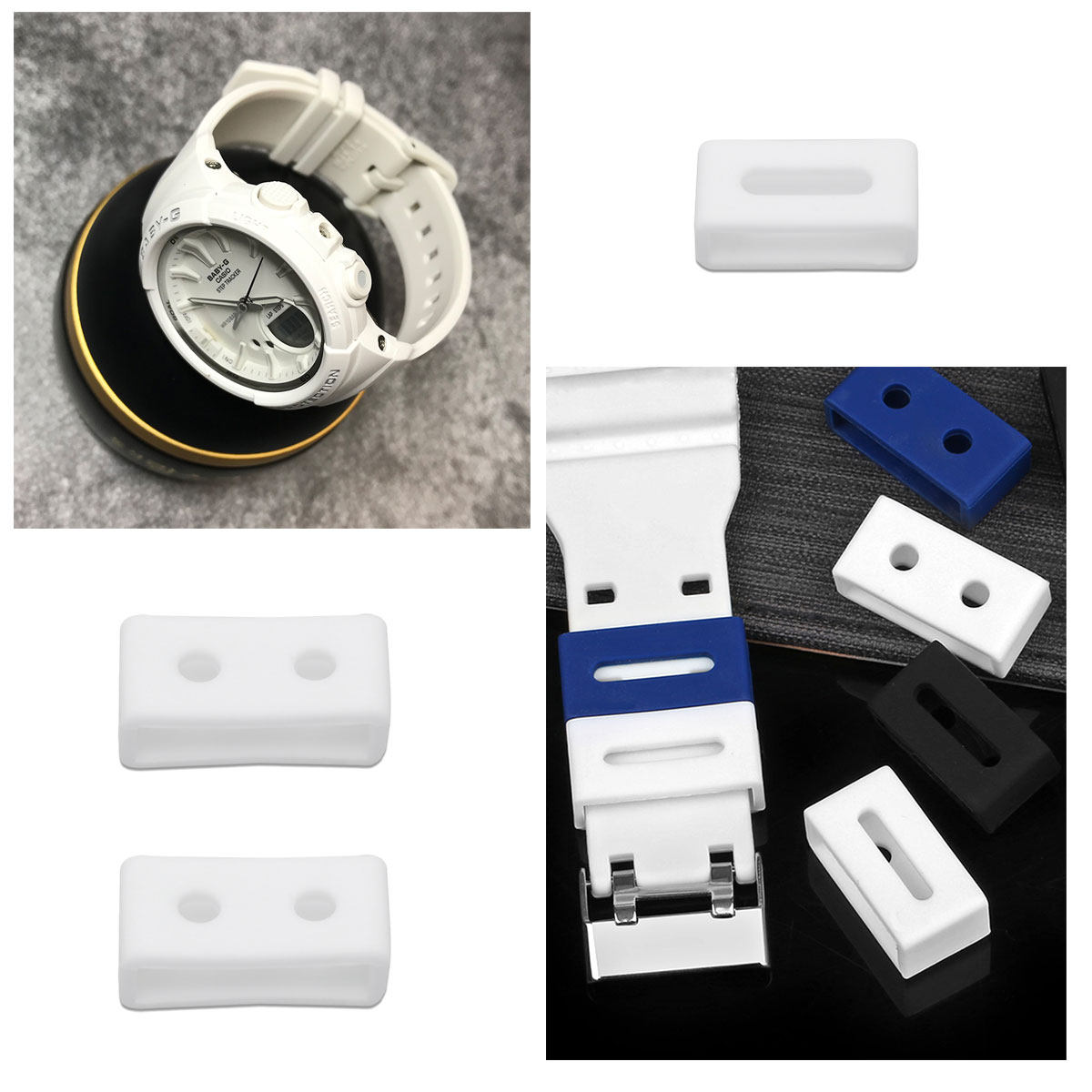 3Pcs Silicone Watch Band Loops – Silicone Band Replacement Bewertung und Preis