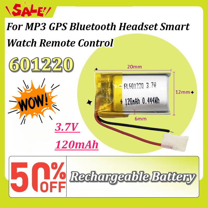 New 3.7V 120mAh 601220 Li-Po R – Smartwatch Headset Bewertung und Preis