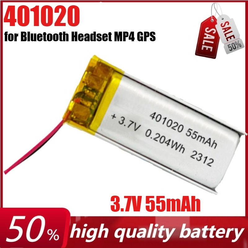 401020 3.7V 55mAh Lithium Poly – Smartwatch Headset Bewertung und Preis