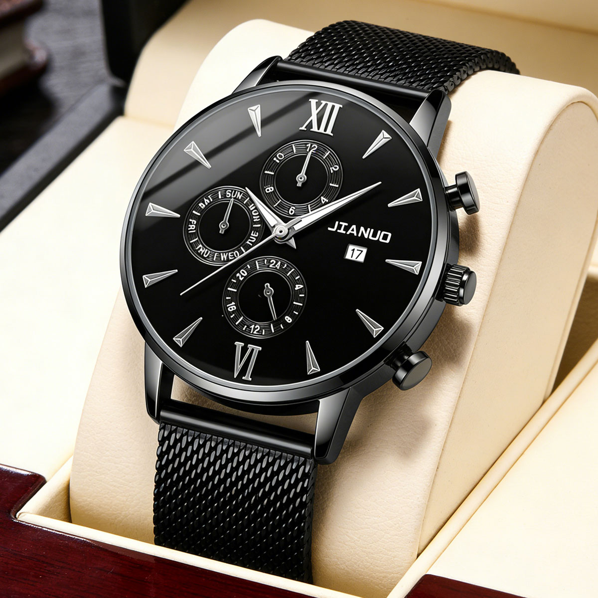 Trendy Casual Men's Milan Mesh – Stainless Mesh Band Bewertung und Preis