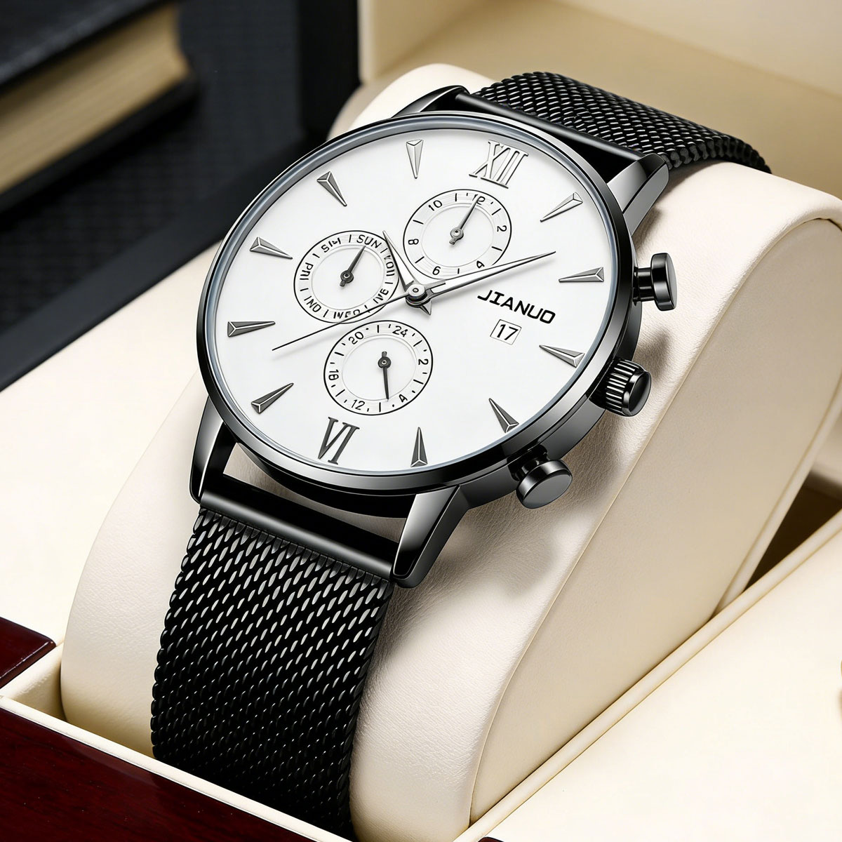 Trendy Casual Men's Milan Mesh – Stainless Mesh Band Bewertung und Preis