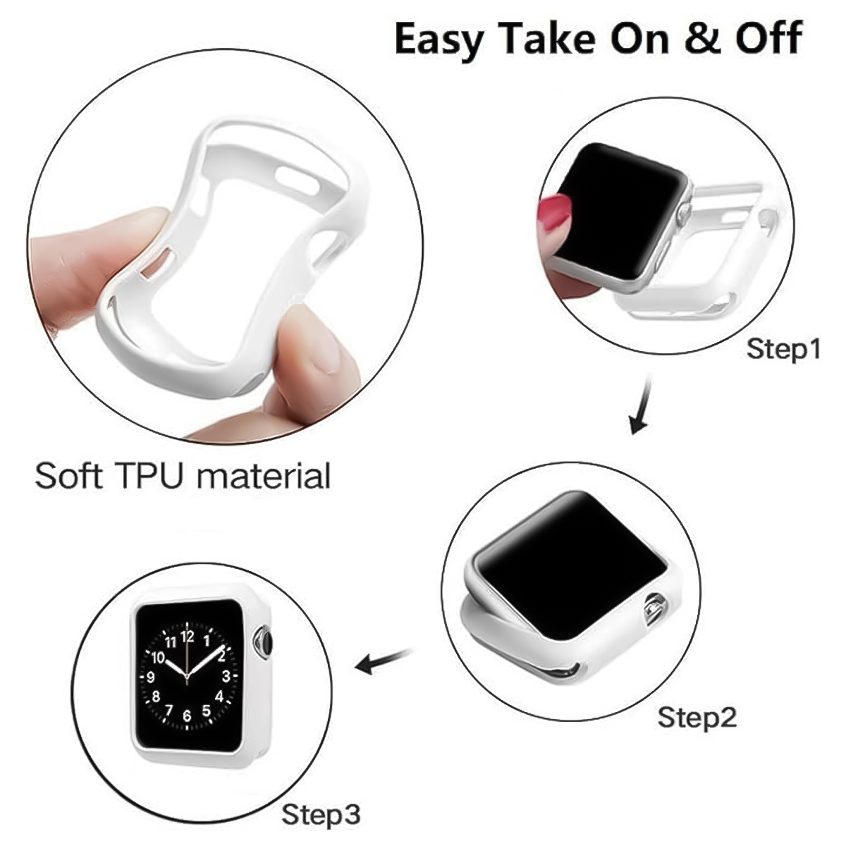 TPU Silicone Case For Huawei W – Huawei Smartwatch Accessories Bewertung und Preis