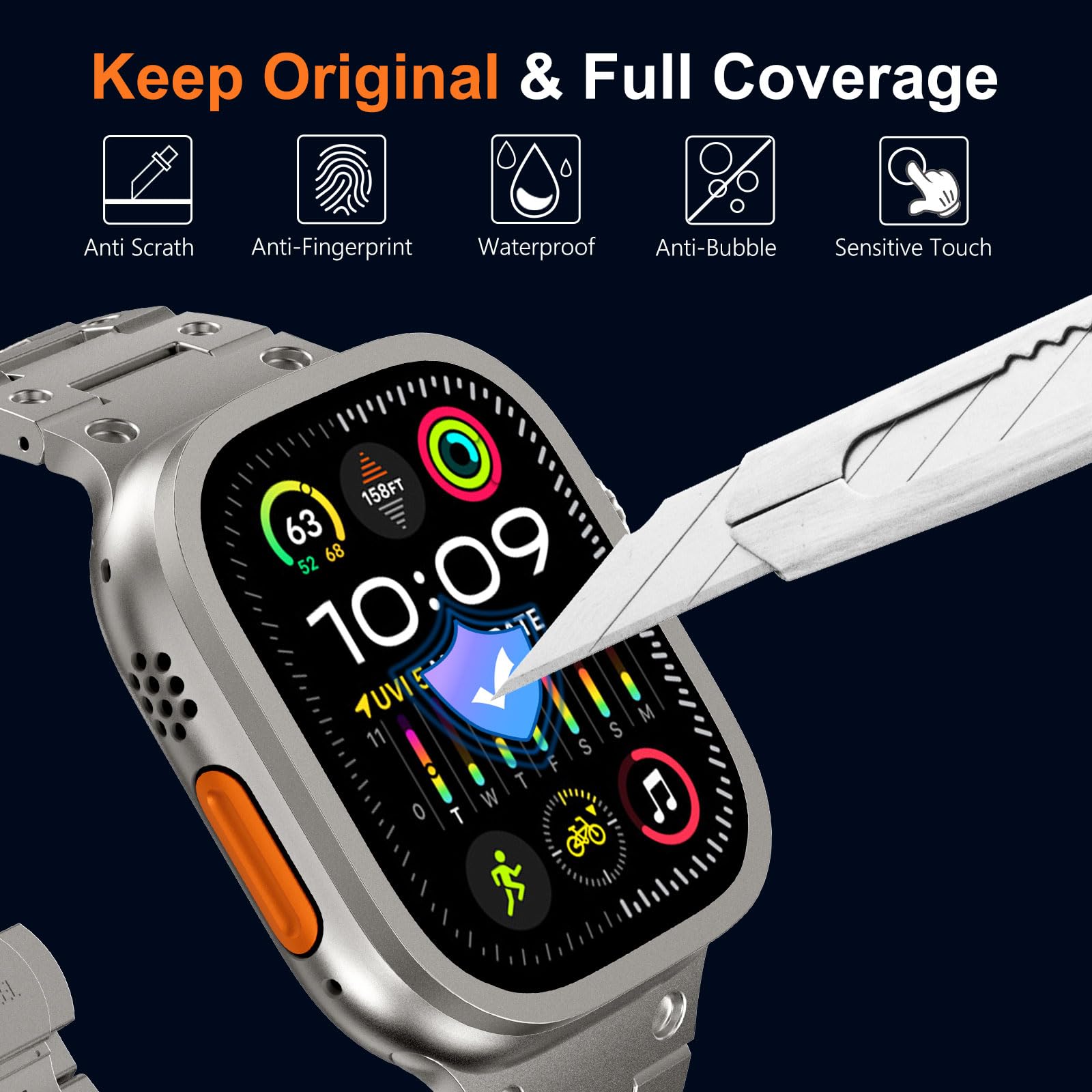 Tempered Glass for Apple Watch – Apple Smartwatch Accessories Bewertung und Preis