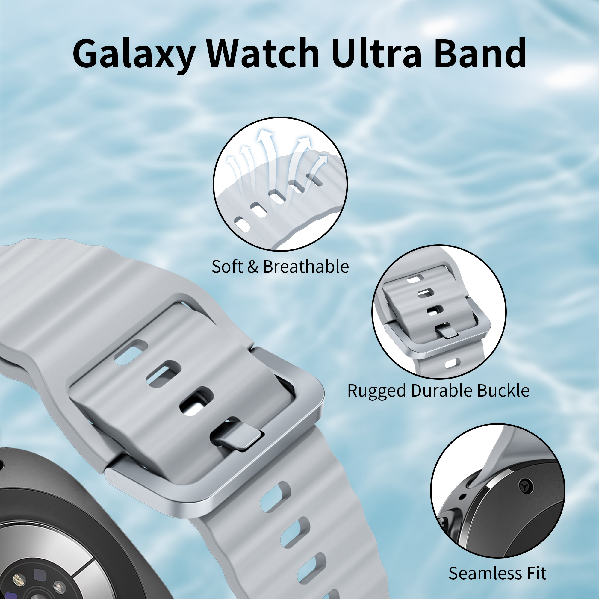 Original Strap for Samsung Gal – Samsung Smartwatch Ultra Accessories Bewertung und Preis