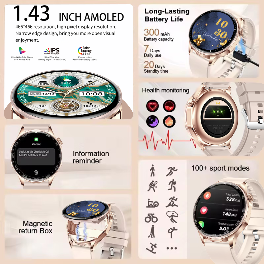 2026 New 2-In-1 TWS Headset Sm – Smartwatch Headset Bewertung und Preis