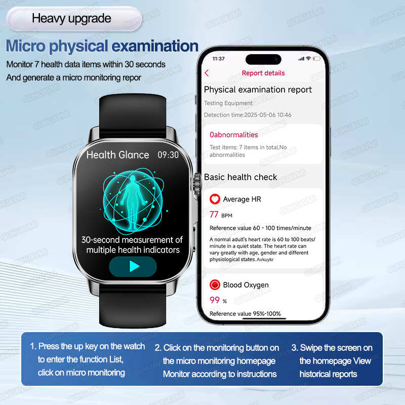 New Men Emotion Diagnosis Smar – Android Smartwatch Accessories Bewertung und Preis