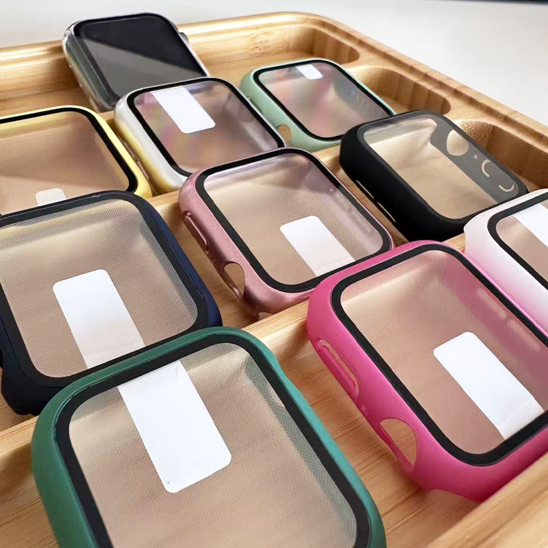 Tempered Glass+Cover For Apple – Smartwatch Band Accessories Bewertung und Preis