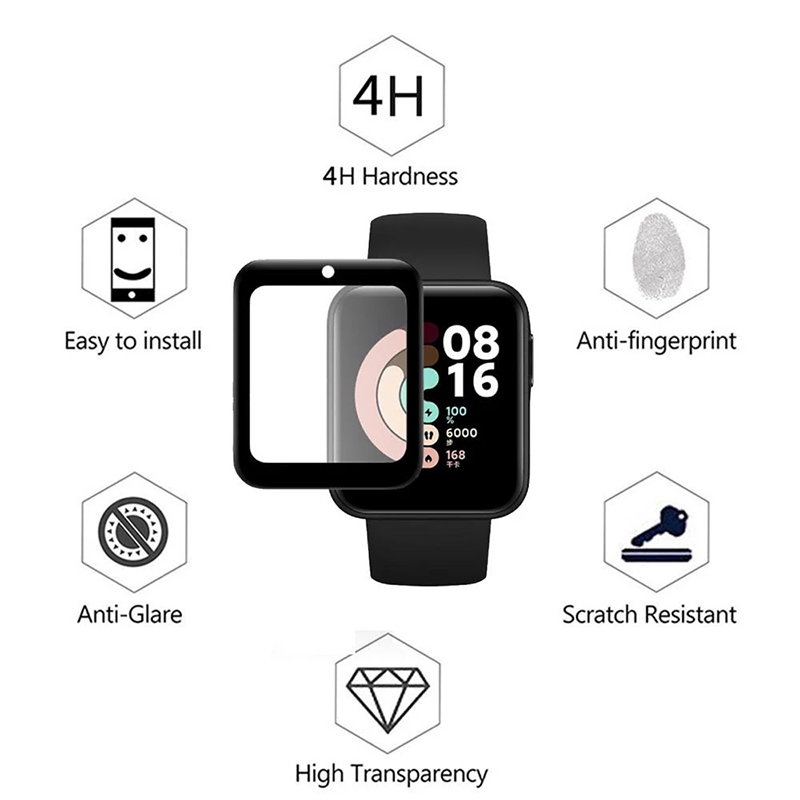 2 Pcs Tempered Glass for Redmi – Smartwatch Watch Accessories Bewertung und Preis