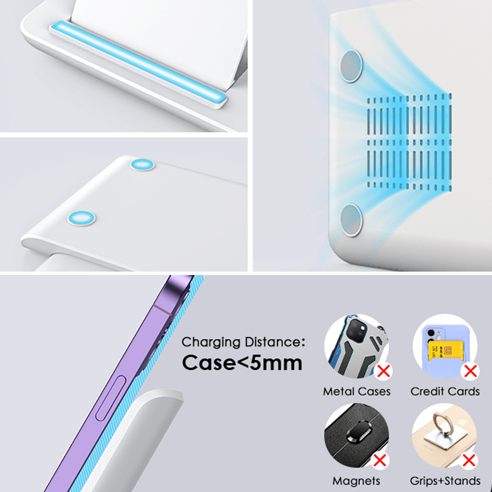 LED 3 in 1 Wireless Charger St – Wireless Charger Watch Bewertung und Preis