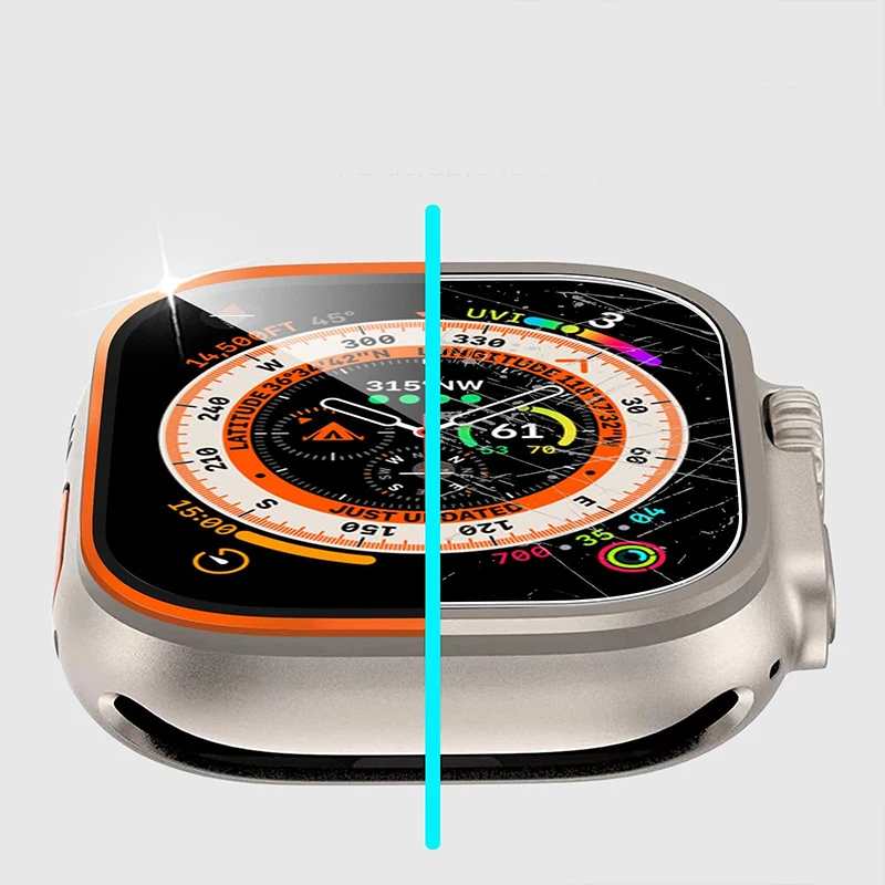 Tempered Glass for Apple Watch – Watch Case Bumper Bewertung und Preis