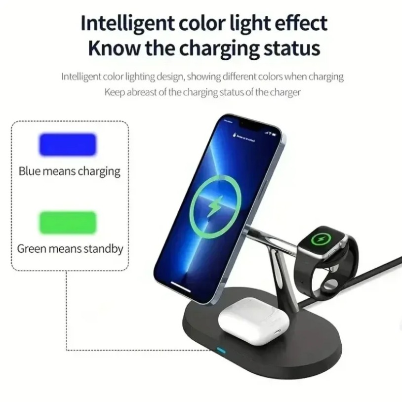 3 In 1 Opansten Magnetic Wirel – Wireless Charger Watch Bewertung und Preis