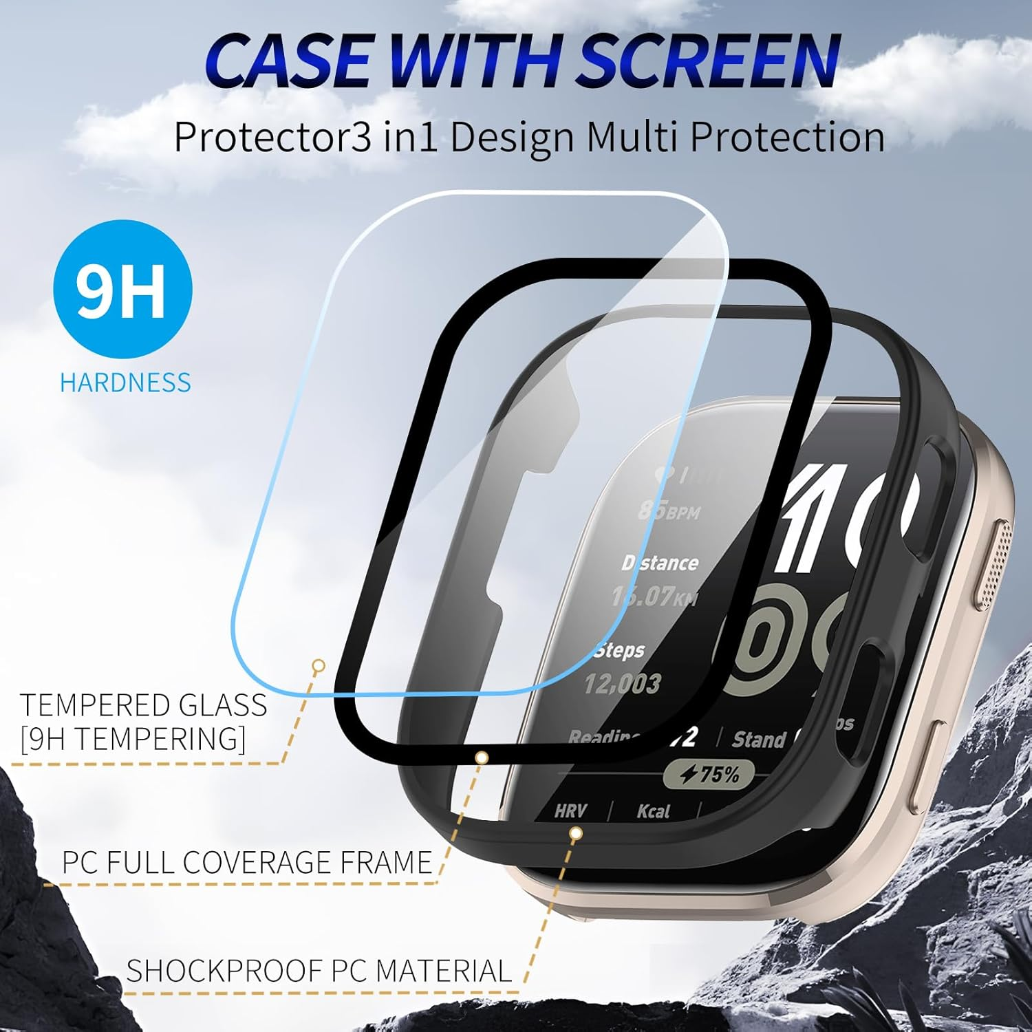 TPU/PC/Silicone Case for Amazf – Smartwatch Band Accessories Bewertung und Preis