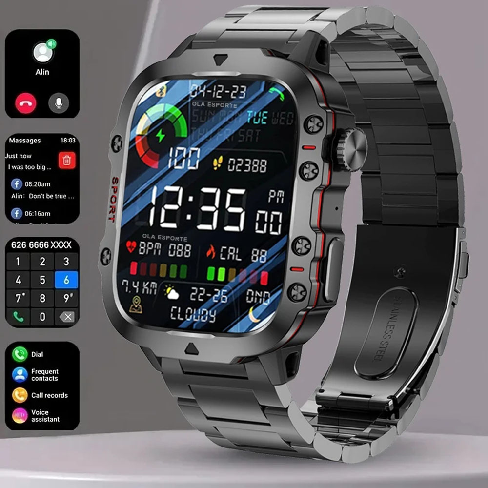 2025 New Military Smart Watch  – Smartwatch Faces Bewertung und Preis