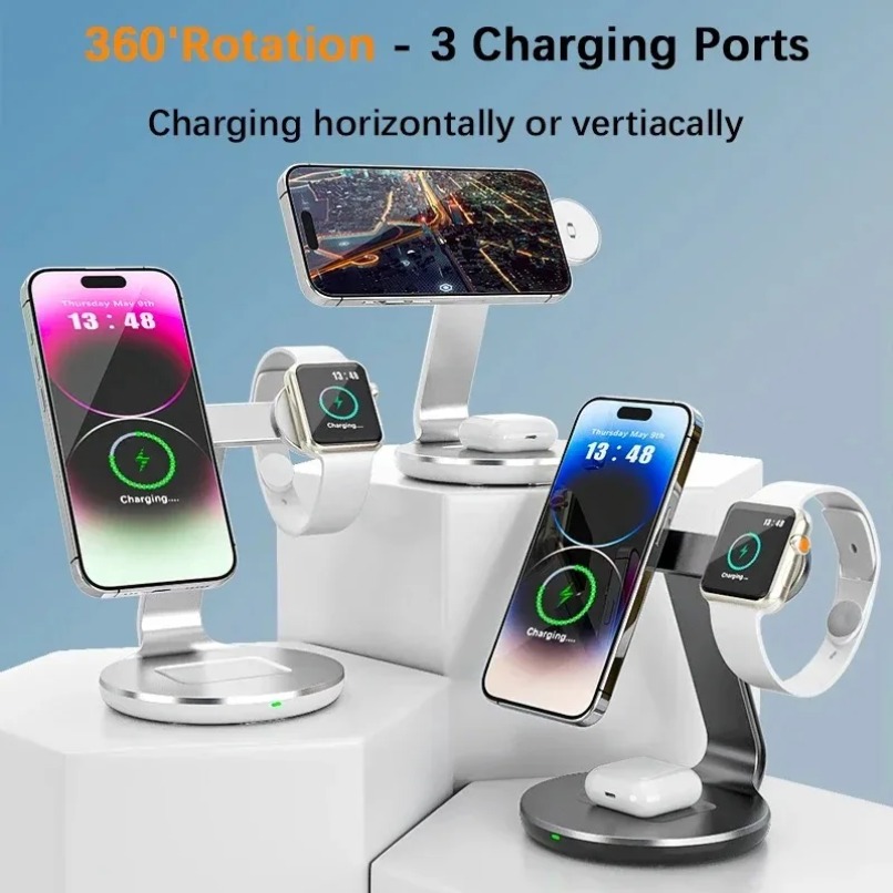 3 in 1 Wireless Charger Stand  – Wireless Charger Watch Bewertung und Preis
