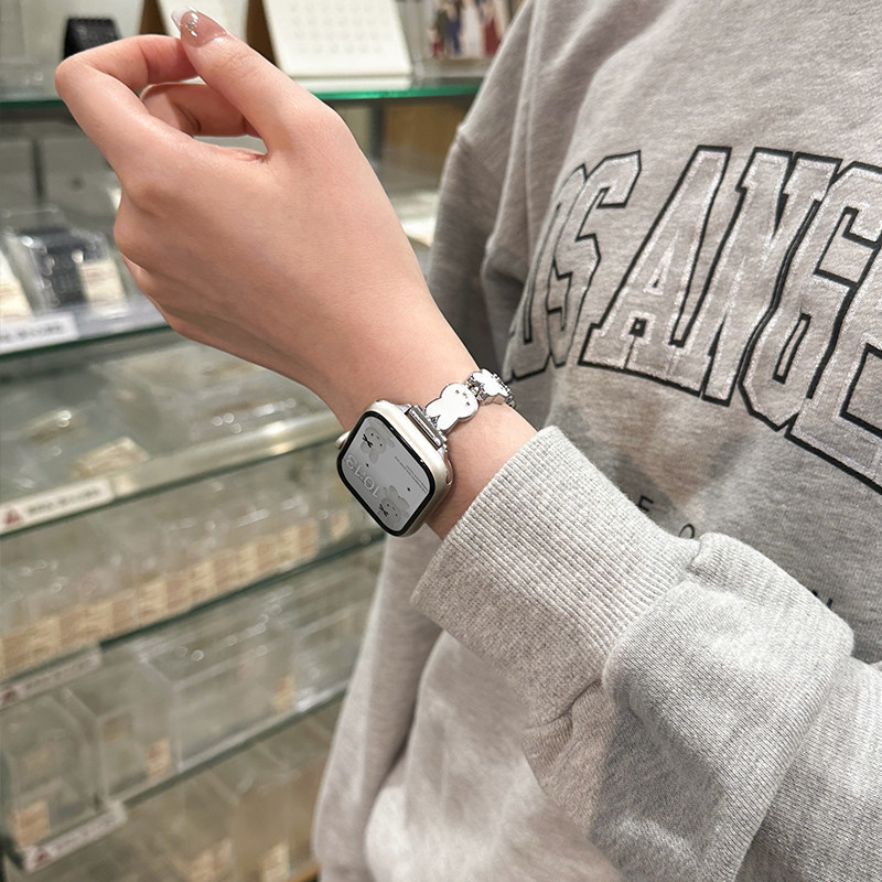 Miffy Rabbit Leather Watch Ban – Apple Smartwatch Accessories Bewertung und Preis