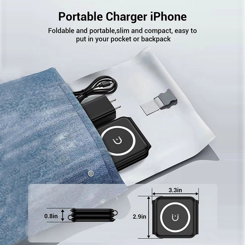 3-in-1 Magnetic Folding Wirele – Wireless Charger Watch Bewertung und Preis