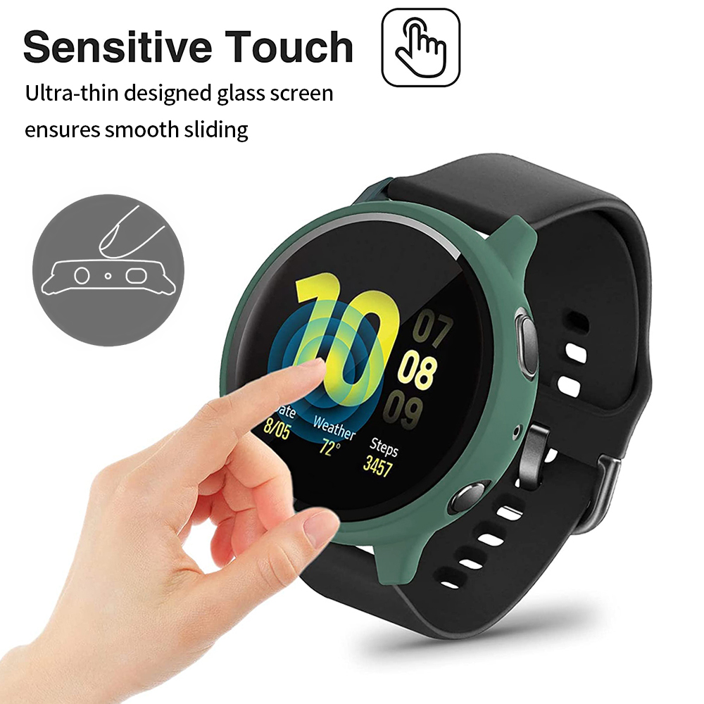 Case+Glass For Samsung Galaxy  – Samsung Smartwatch Accessories Bewertung und Preis