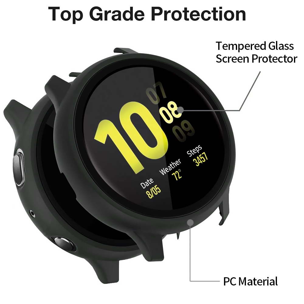 Case+Glass For Samsung Galaxy  – Samsung Smartwatch Accessories Bewertung und Preis