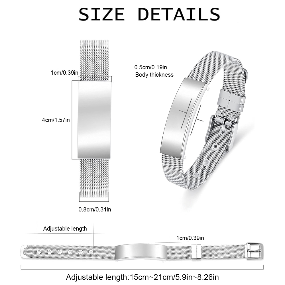 Cremation Jewelry Urn Bracelet – Stainless Mesh Band Bewertung und Preis