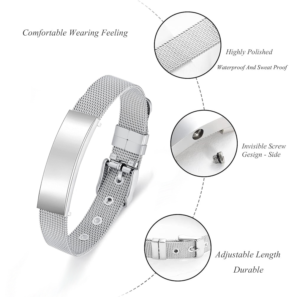 Cremation Jewelry Urn Bracelet – Stainless Mesh Band Bewertung und Preis