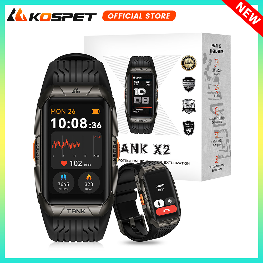 KOSPET TANK X2 Smart Watch For – Smartwatch Faces Bewertung und Preis