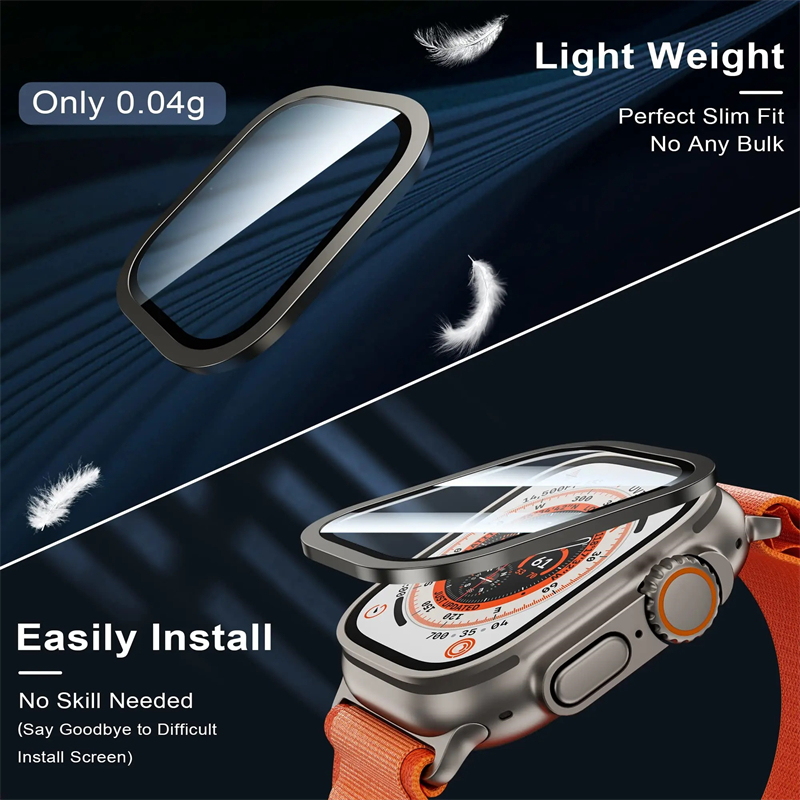 Tempered Glass for Apple Watch – Watch Case Bumper Bewertung und Preis