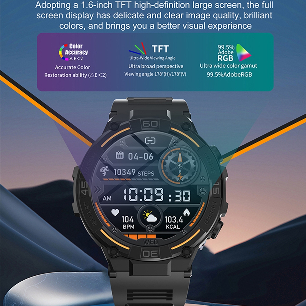 Outdoor Military Rugged Smartw – Smartwatch Faces Bewertung und Preis