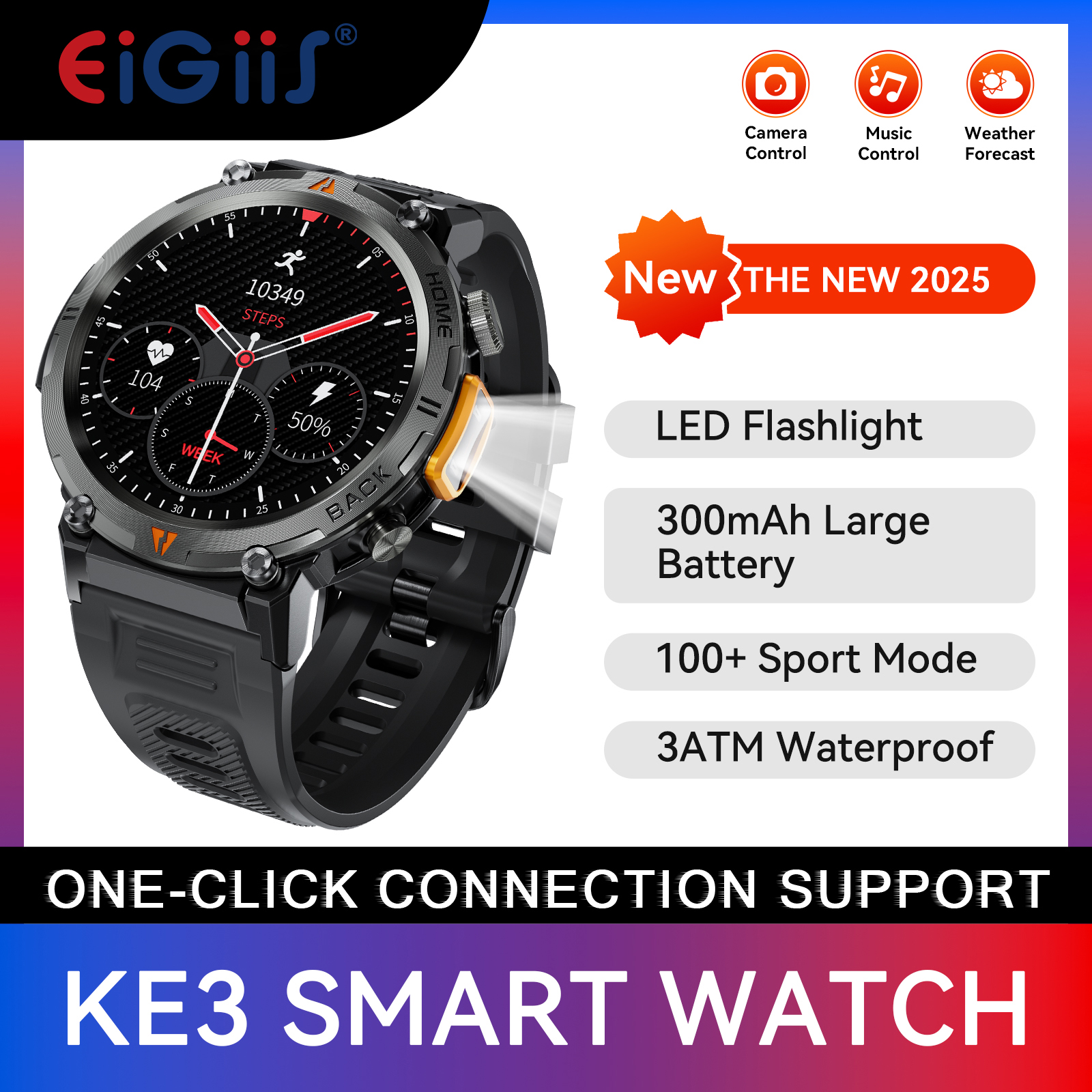EIGIIS KE3 Bluetooth Call Smar – Smartwatch Faces Bewertung und Preis