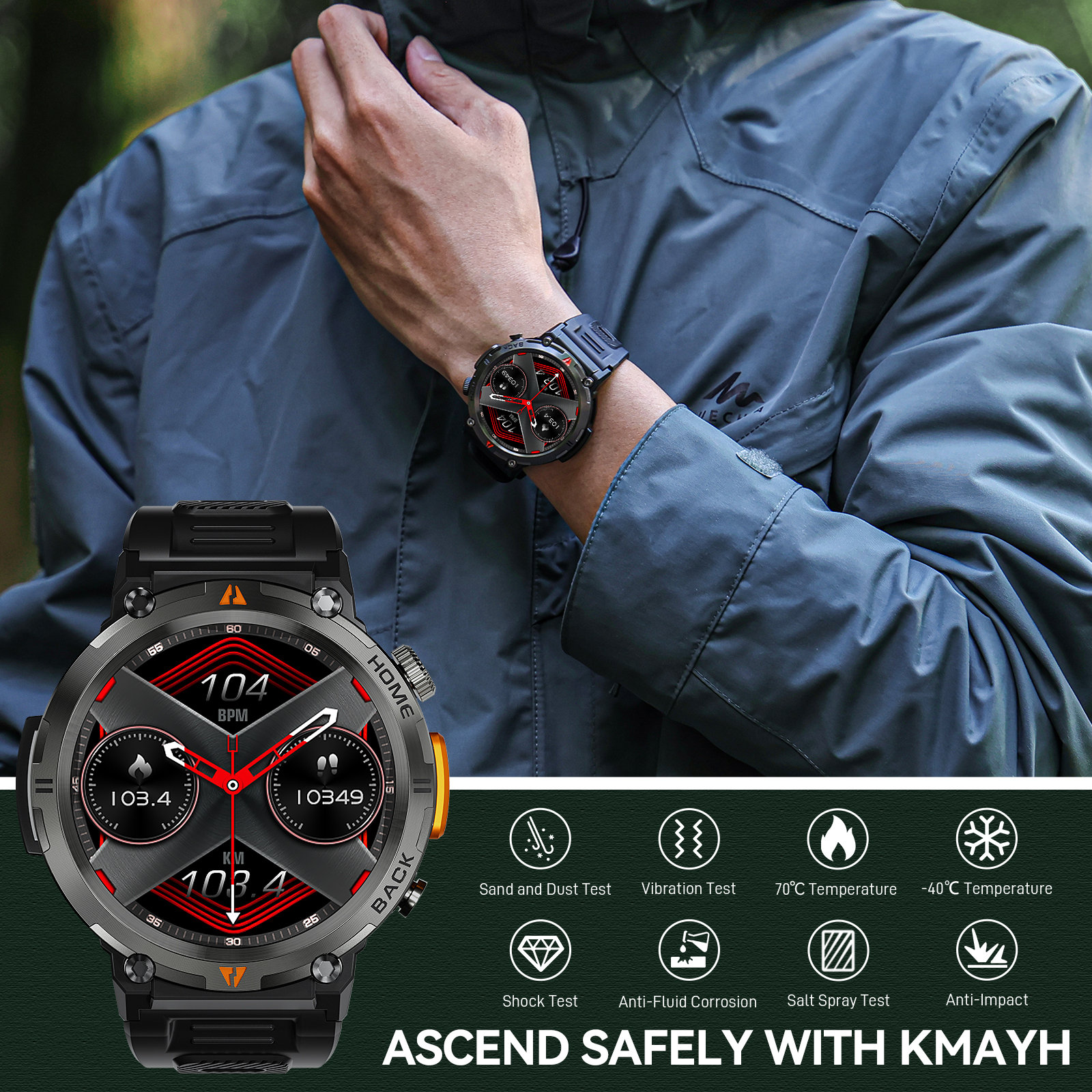 EIGIIS KE3 Bluetooth Call Smar – Smartwatch Faces Bewertung und Preis