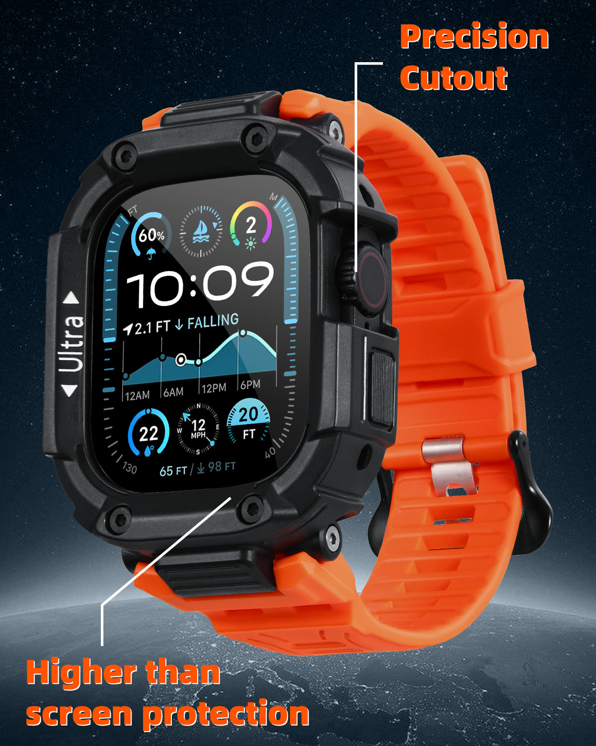 Oatsbasf for Apple Watch Ultra – Watch Case Bumper Bewertung und Preis