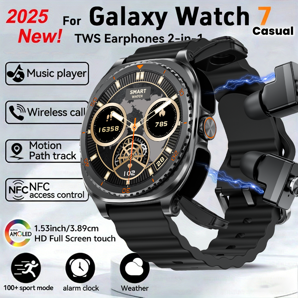 TWS 2in 1 Smart Watch with Hea – Smartwatch Headset Bewertung und Preis