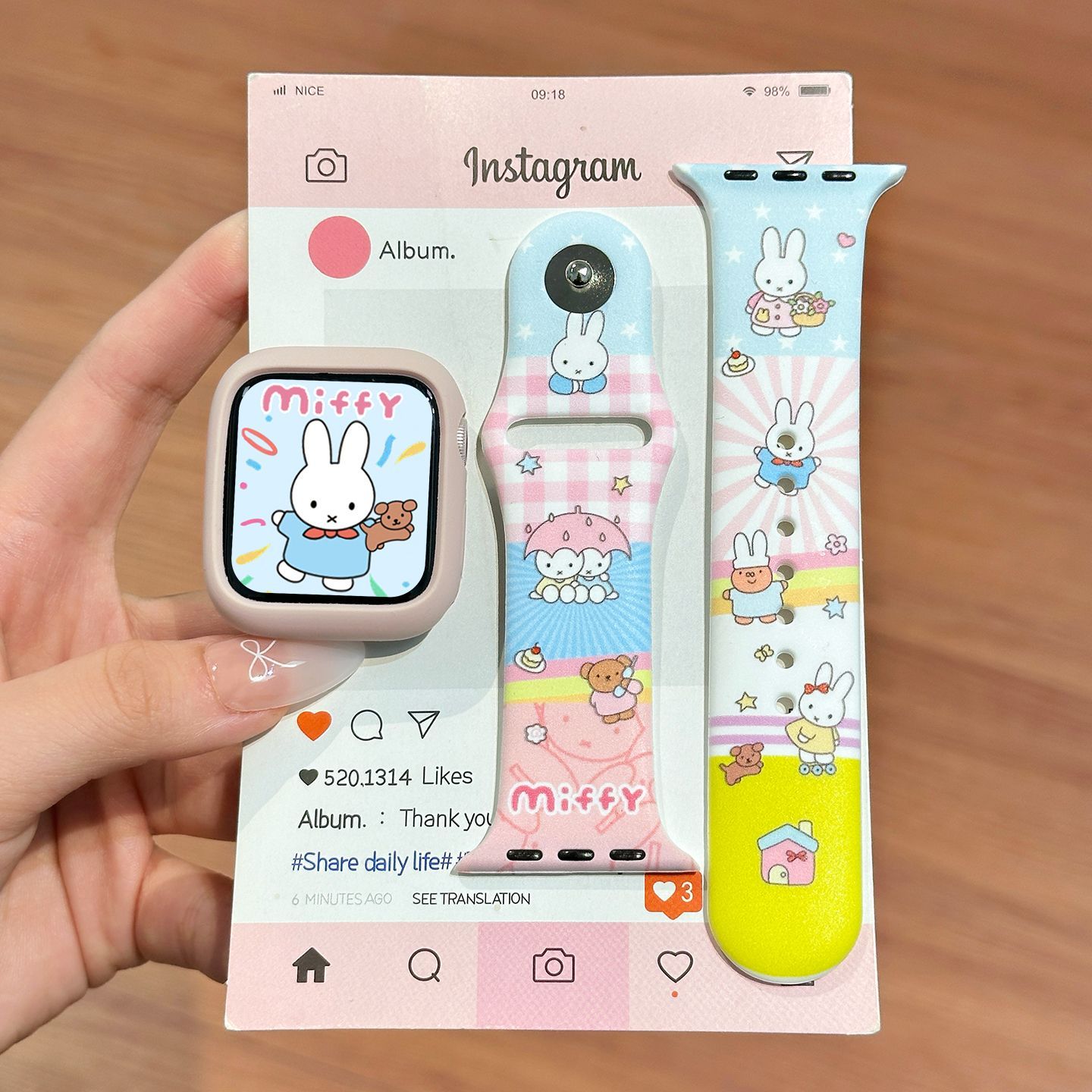 Dopamine Color Miffy Silicone  – Silicone Band Replacement Bewertung und Preis