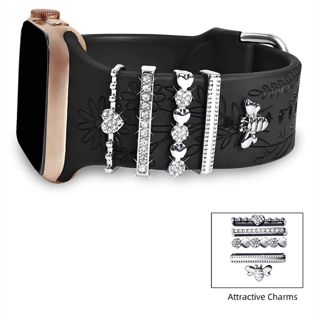 5pcs Rhinestone Watchband Ring – Smartwatch Watch Accessories Bewertung und Preis