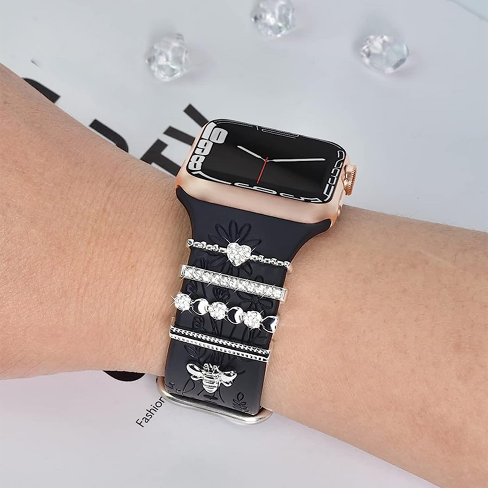 5pcs Rhinestone Watchband Ring – Smartwatch Watch Accessories Bewertung und Preis