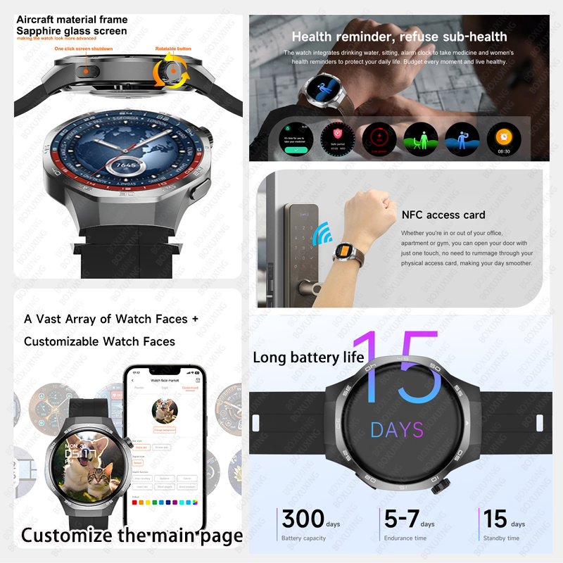 2026 New BOXUXING Watch 5 MAX  – Smartwatch Faces Bewertung und Preis
