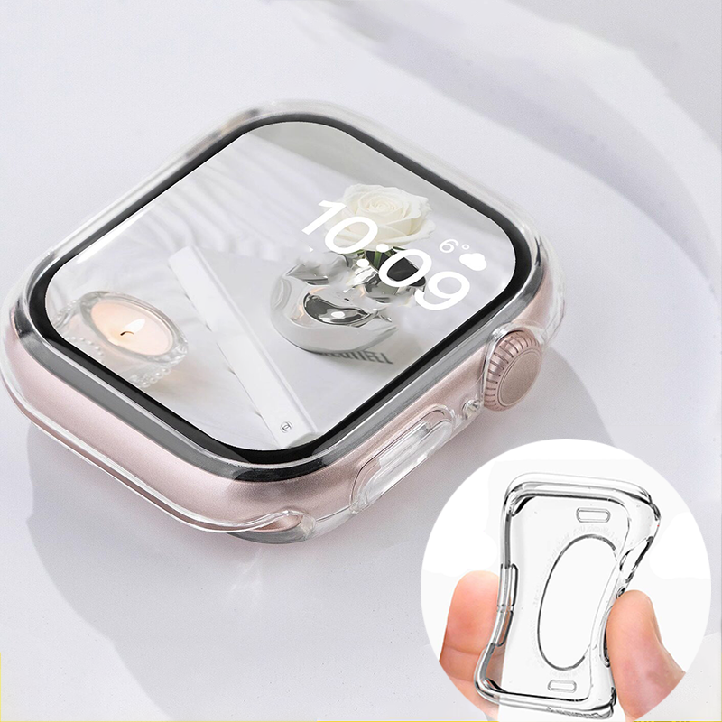 Silicone Case For Apple Watch  – Smartwatch Band Accessories Bewertung und Preis