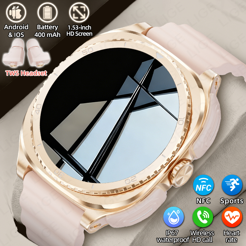 LIGE 2 In 1 TWS Headset Smart  – Smartwatch Headset Bewertung und Preis