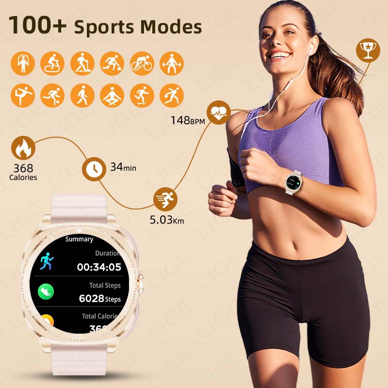 LIGE 2 In 1 TWS Headset Smart  – Smartwatch Headset Bewertung und Preis