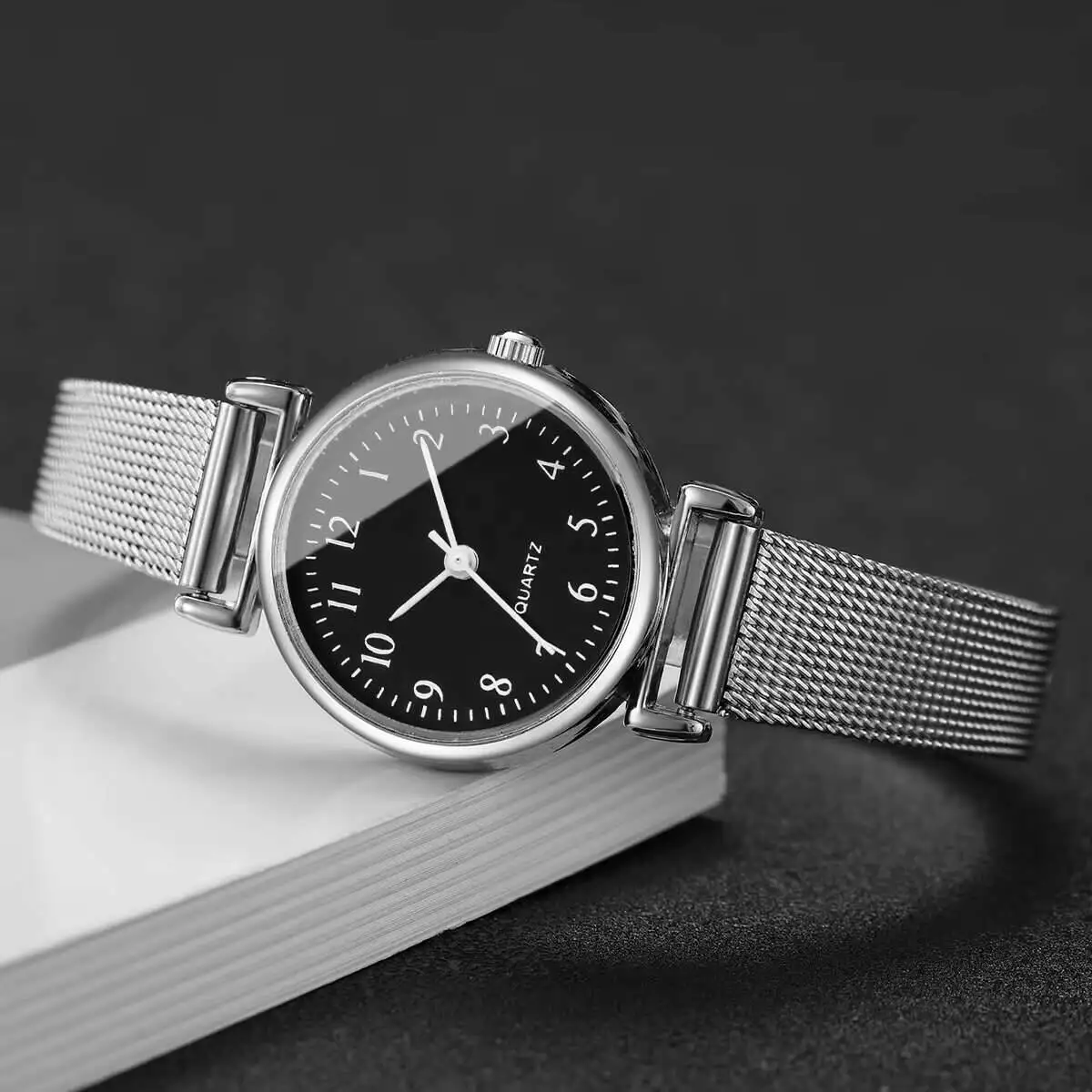 1/2PCS Fashion Women Watches S – Stainless Mesh Band Bewertung und Preis