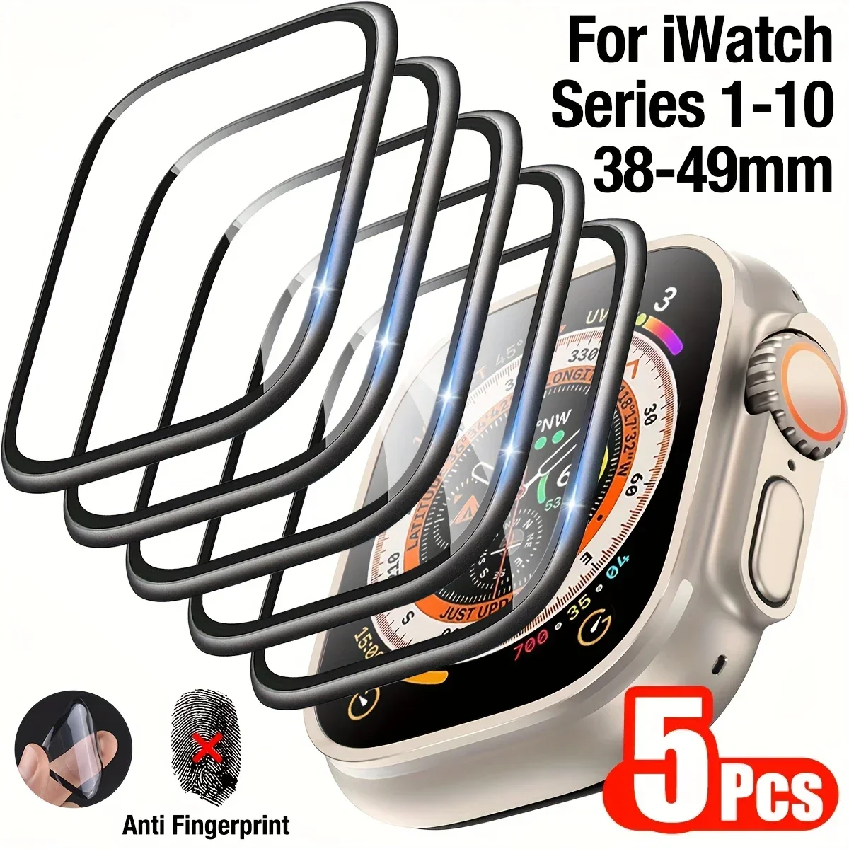 1-5pcs Anti-scratch Film For A – Apple Smartwatch Accessories Bewertung und Preis