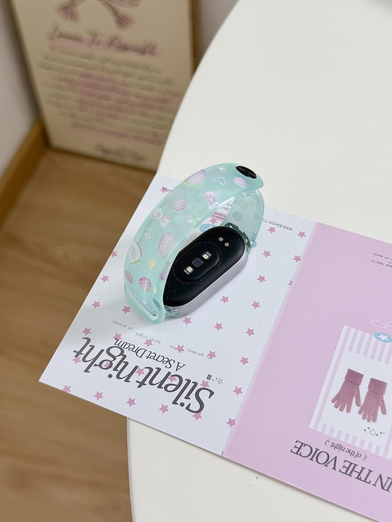 Super Cute Strawberry Bow Prin – Android Smartwatch Accessories Bewertung und Preis