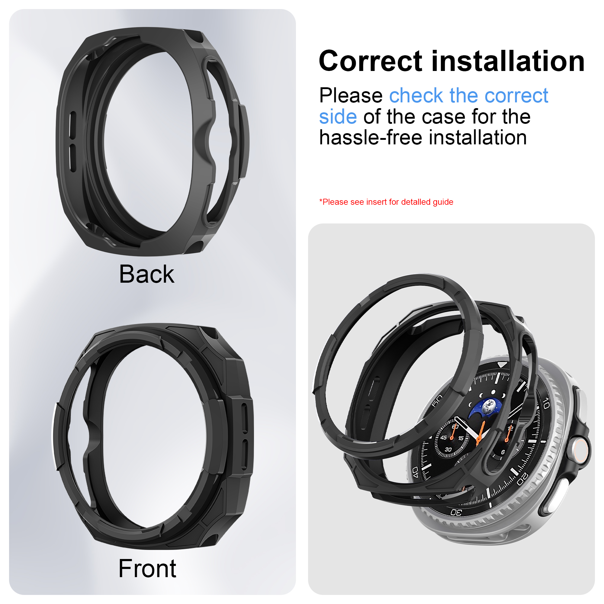 PC Case+Protective ring For Sa – Samsung Smartwatch Accessories Bewertung und Preis